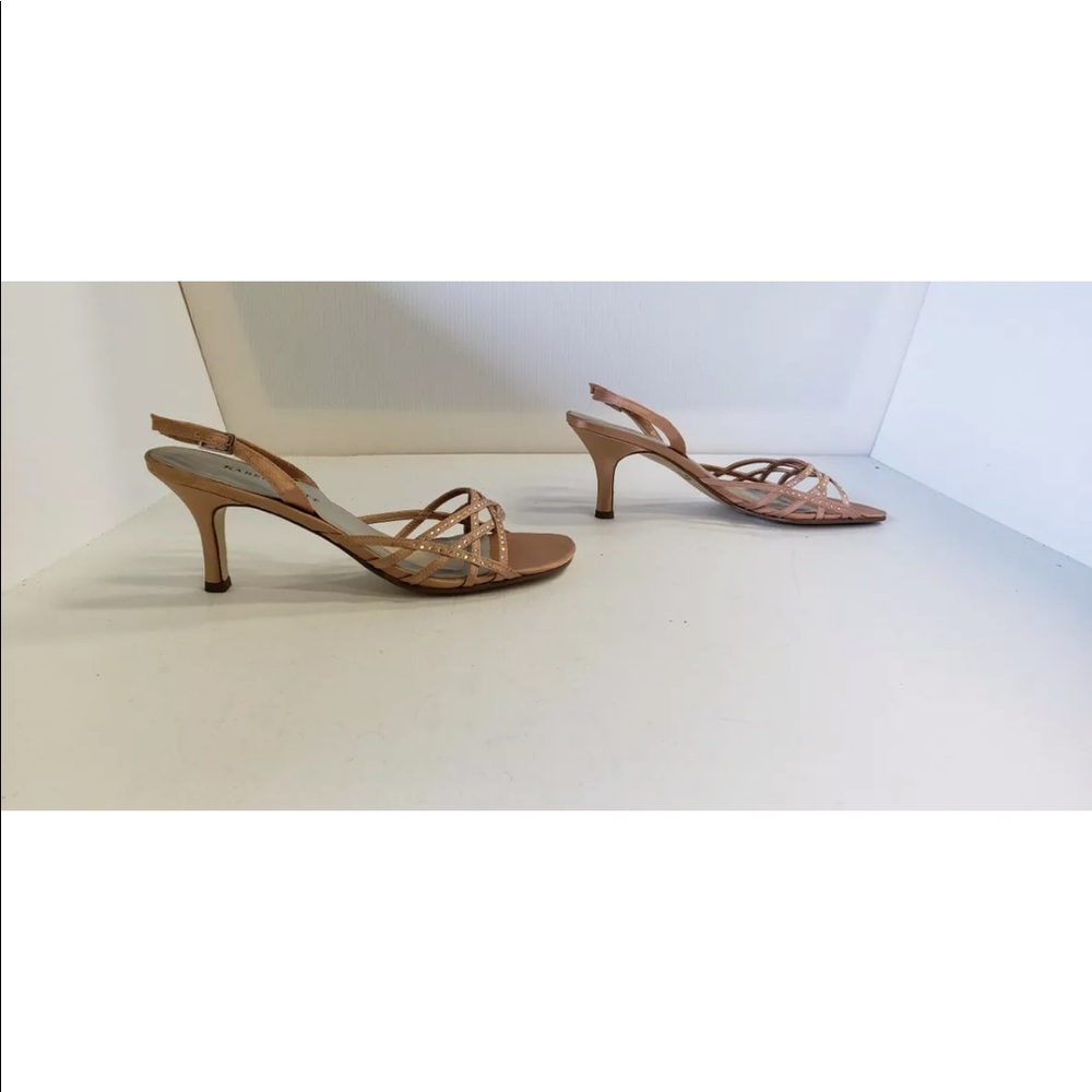 Karen Scott satin heels 6